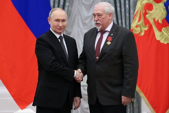 Russia Putin State Awards Presentation