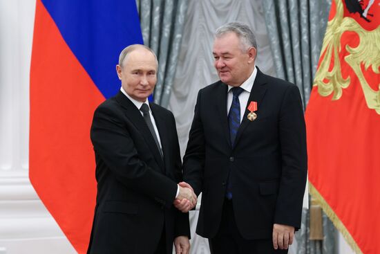 Russia Putin State Awards Presentation