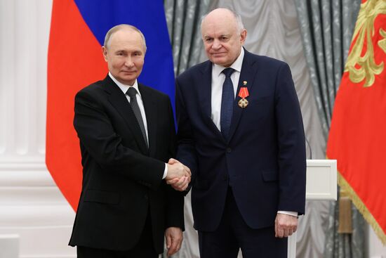 Russia Putin State Awards Presentation