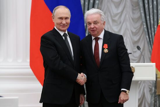 Russia Putin State Awards Presentation