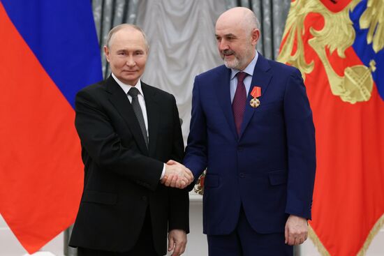 Russia Putin State Awards Presentation