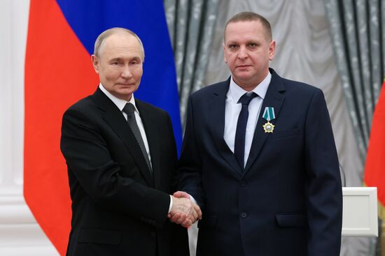 Russia Putin State Awards Presentation