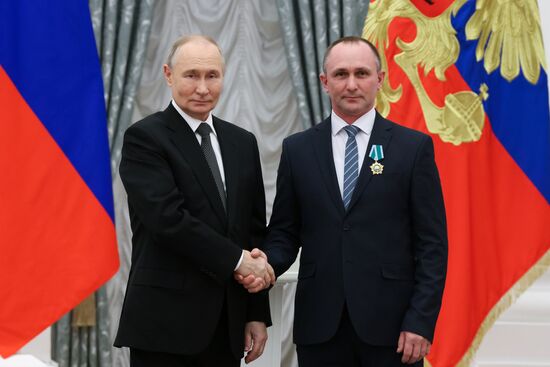 Russia Putin State Awards Presentation