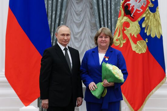 Russia Putin State Awards Presentation