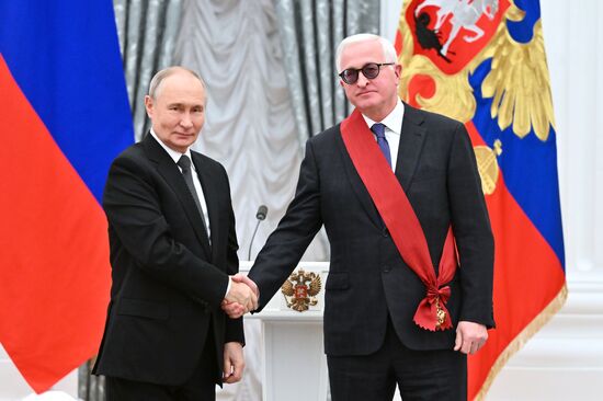 Russia Putin State Awards Presentation