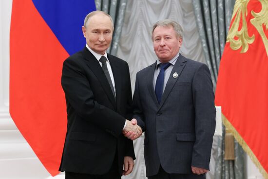 Russia Putin State Awards Presentation