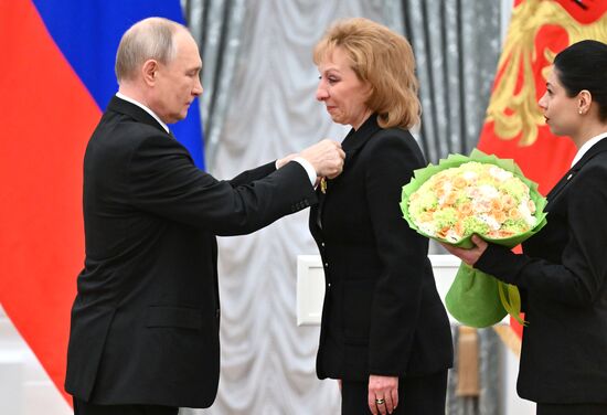 Russia Putin State Awards Presentation