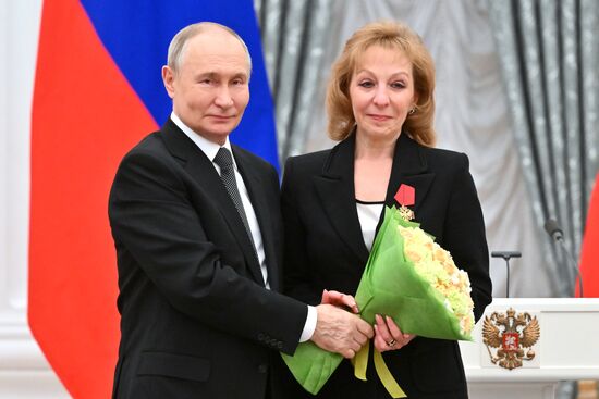 Russia Putin State Awards Presentation