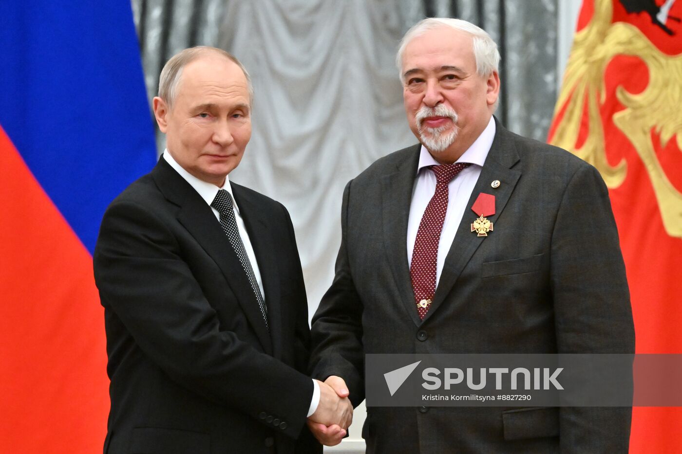 Russia Putin State Awards Presentation