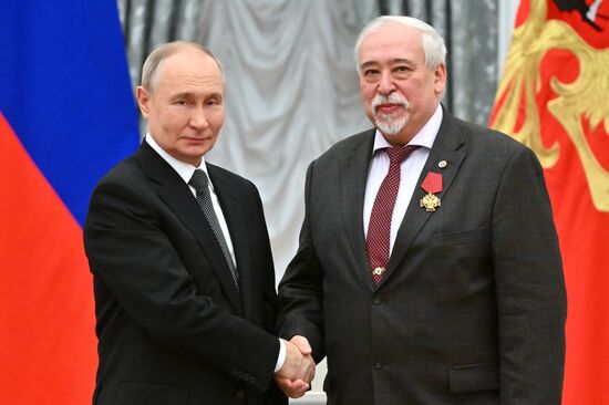 Russia Putin State Awards Presentation