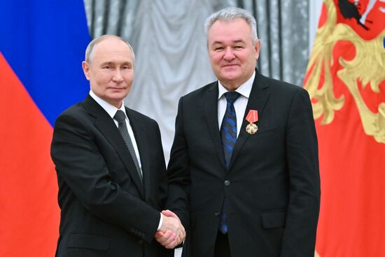 Russia Putin State Awards Presentation