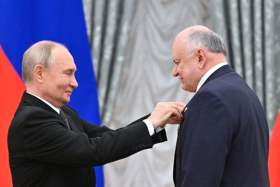 Russia Putin State Awards Presentation