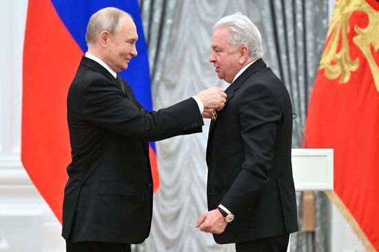 Russia Putin State Awards Presentation