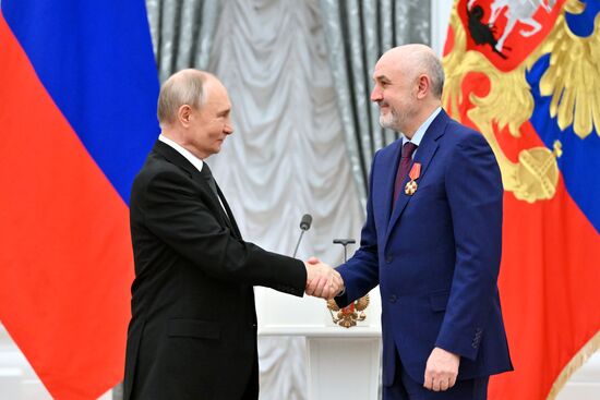 Russia Putin State Awards Presentation