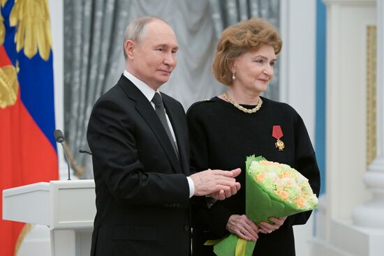 Russia Putin State Awards Presentation