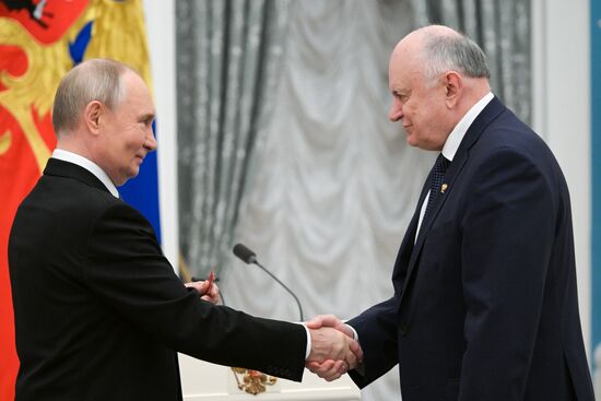 Russia Putin State Awards Presentation