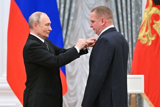 Russia Putin State Awards Presentation