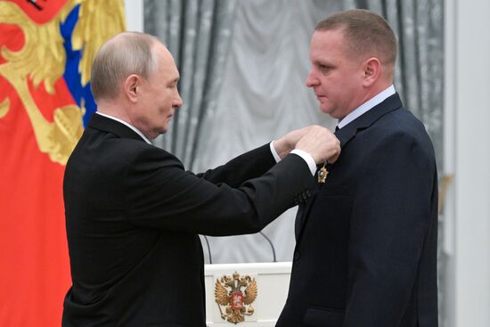 Russia Putin State Awards Presentation