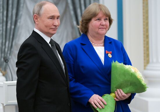 Russia Putin State Awards Presentation