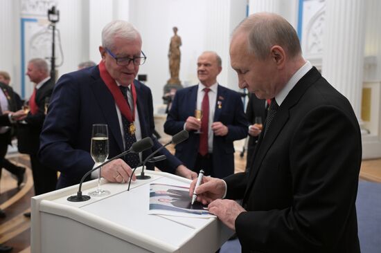 Russia Putin State Awards Presentation