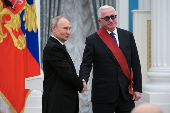 Russia Putin State Awards Presentation