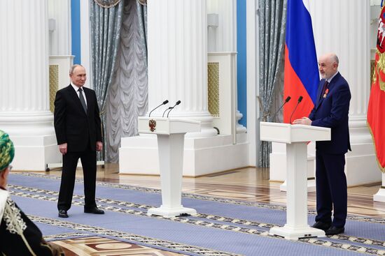 Russia Putin State Awards Presentation