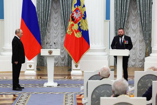 Russia Putin State Awards Presentation