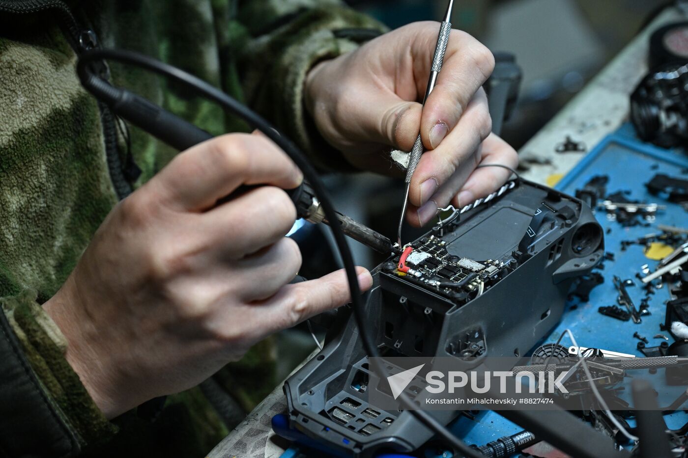 Russia Ukraine Military Operation UAVs