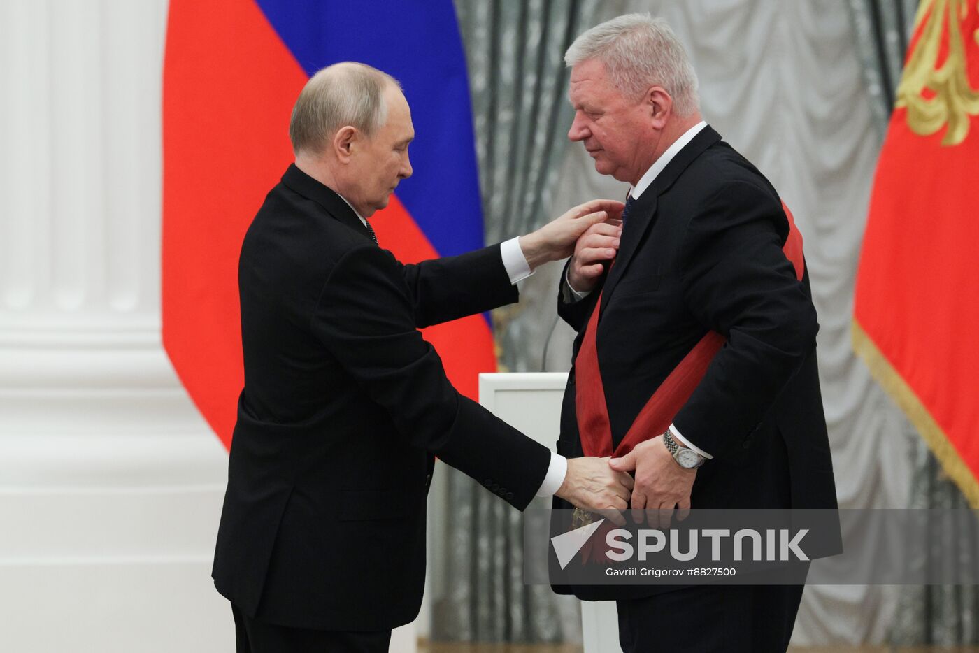 Russia Putin State Awards Presentation