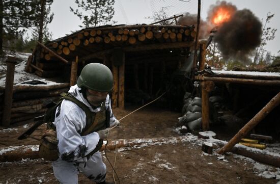 Russia Ukraine Military Operation Artillery Unit