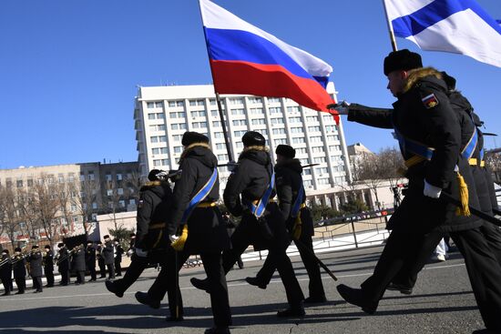 Russia Navy Warships Returning