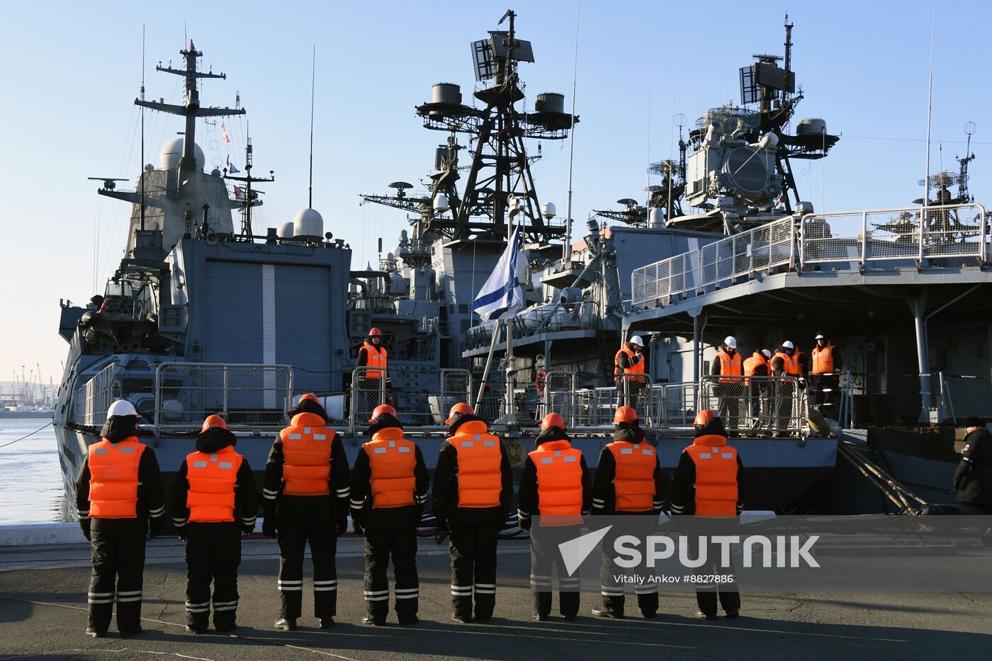 Russia Navy Warships Returning