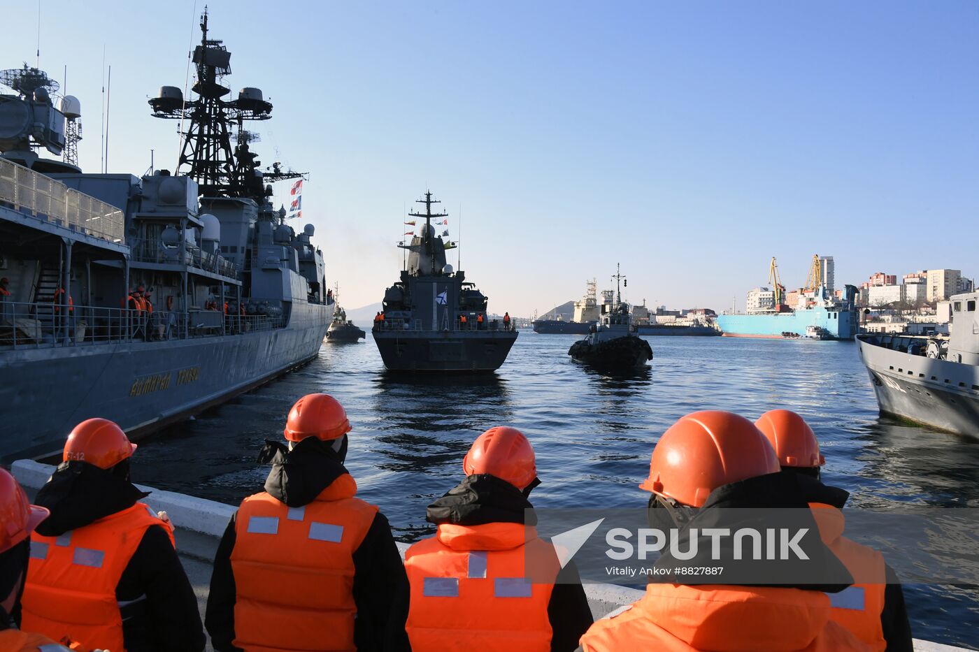 Russia Navy Warships Returning