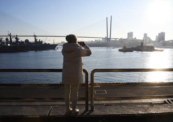 Russia Navy Warships Returning