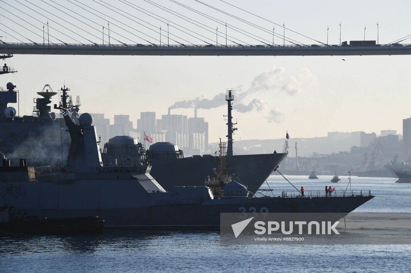 Russia Navy Warships Returning