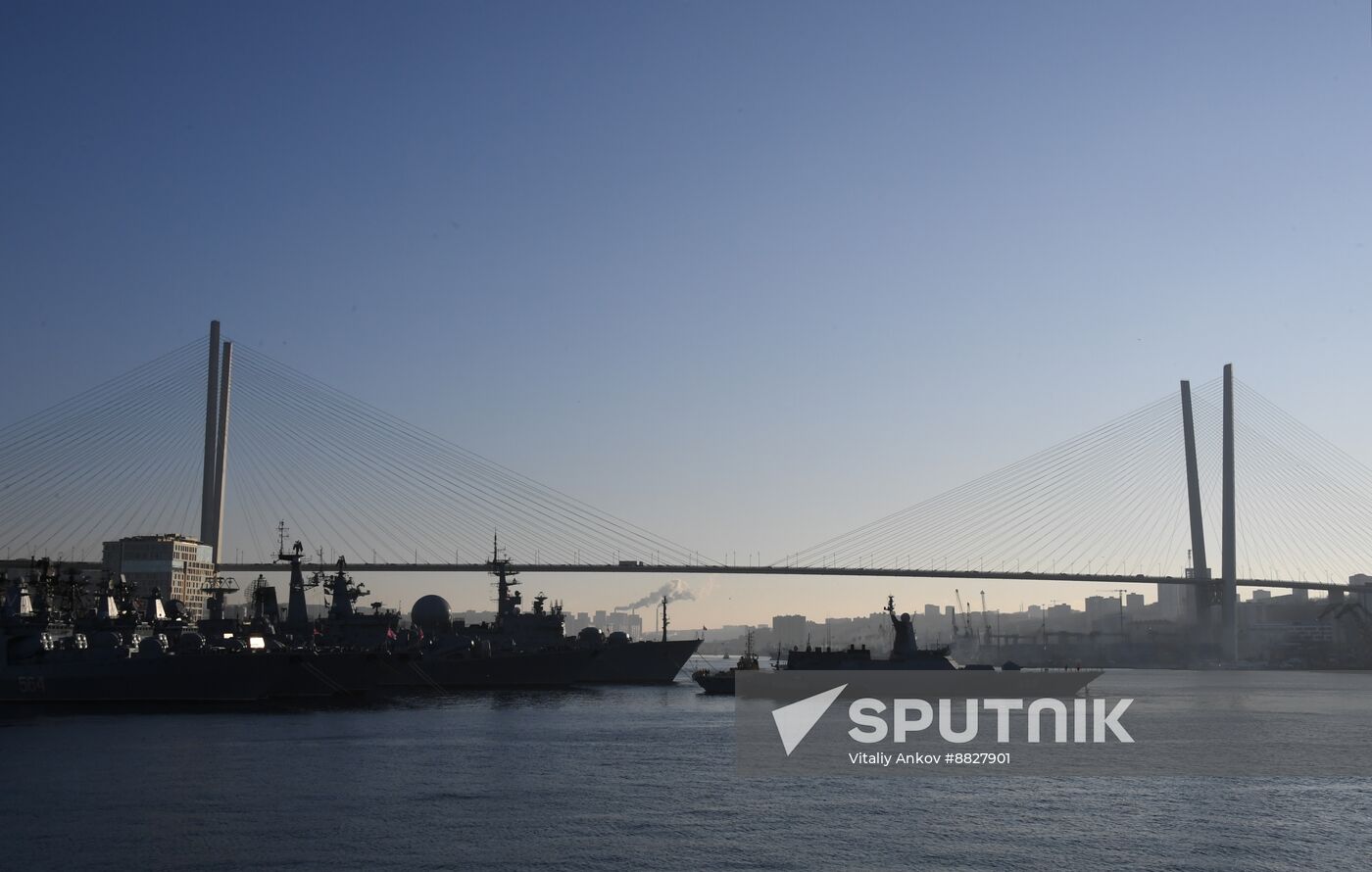 Russia Navy Warships Returning