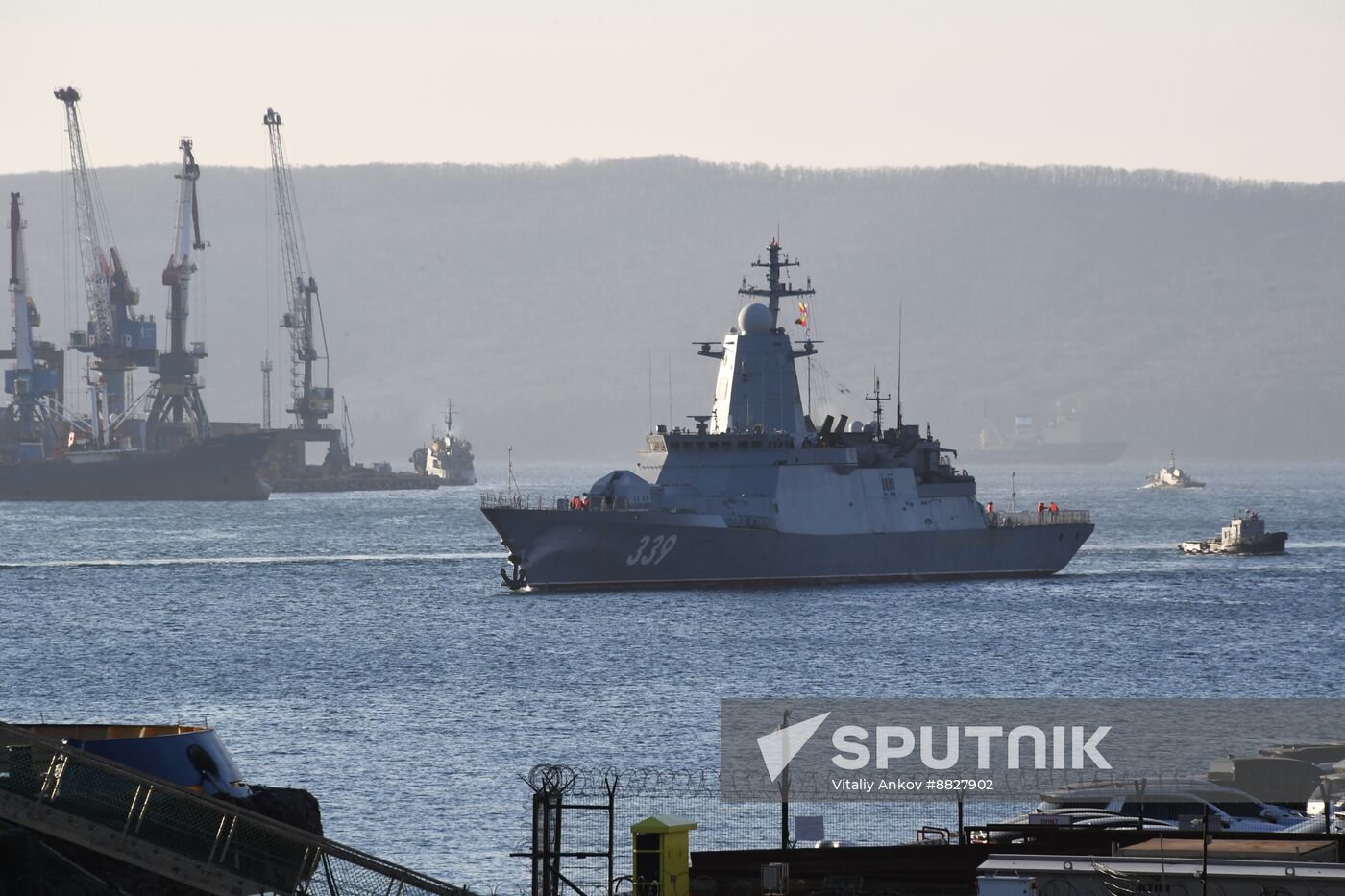 Russia Navy Warships Returning