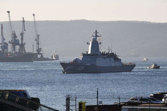 Russia Navy Warships Returning