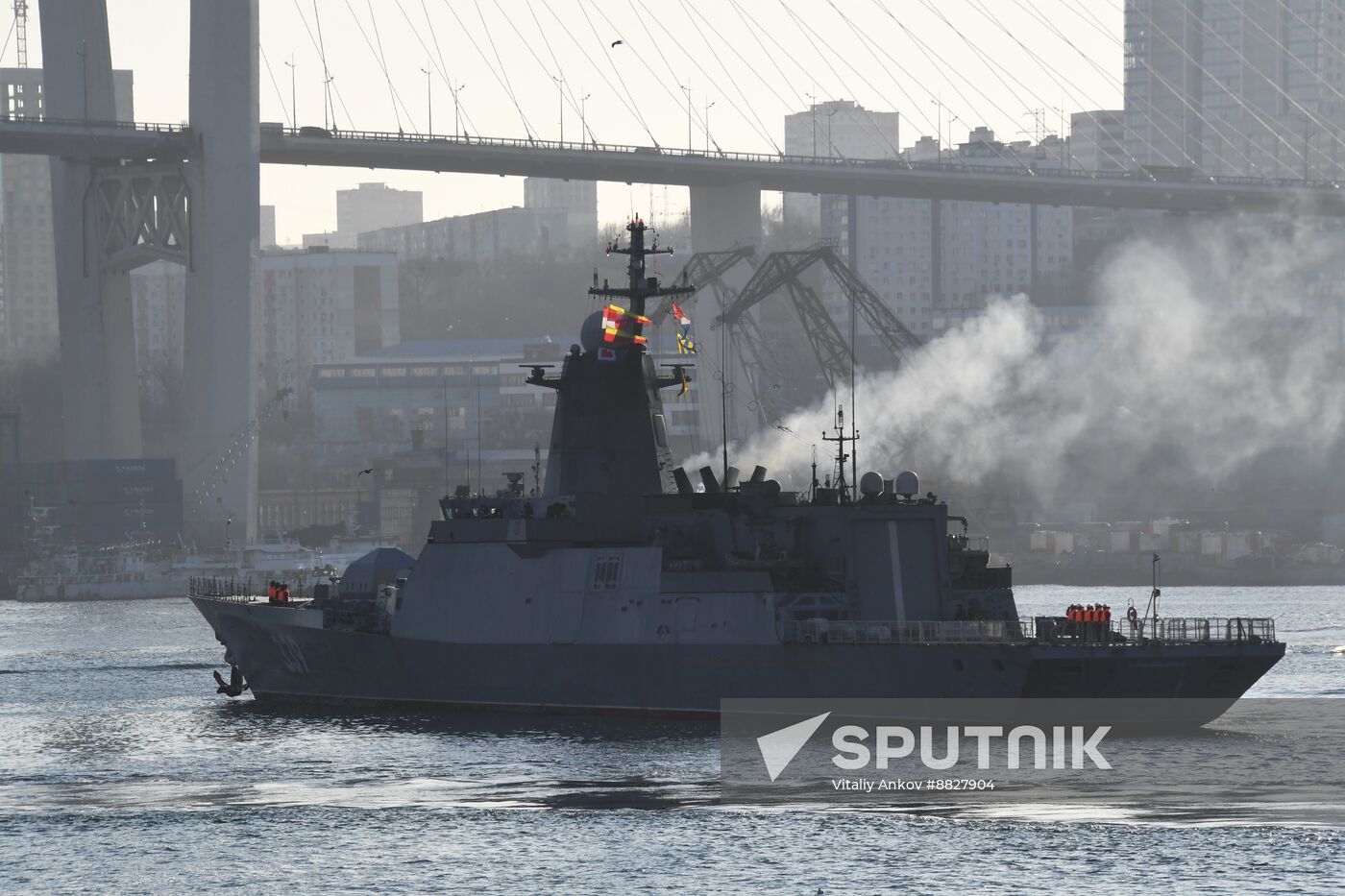 Russia Navy Warships Returning