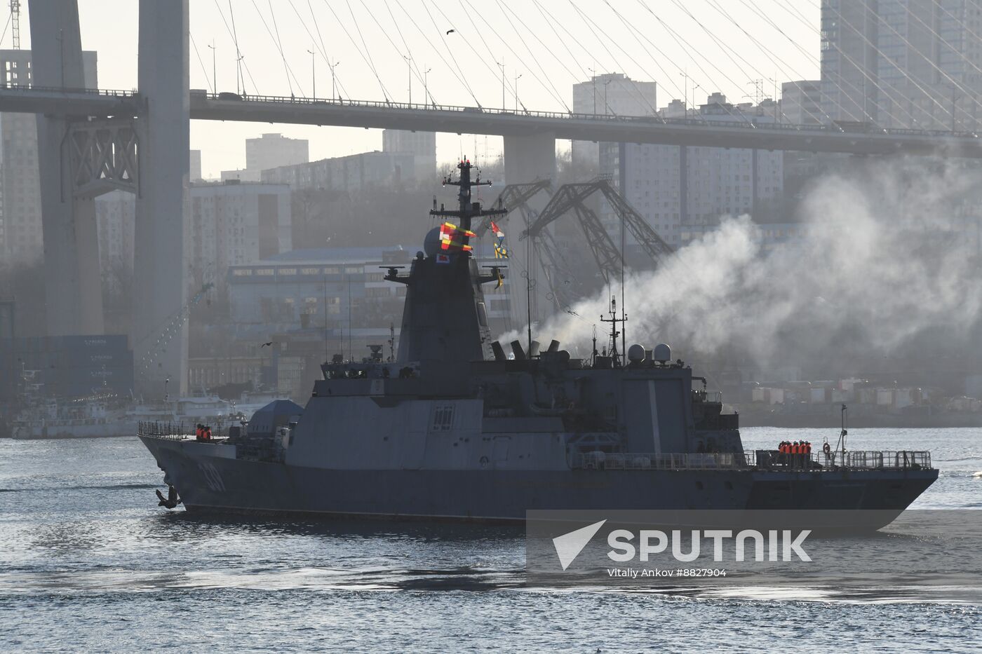 Russia Navy Warships Returning