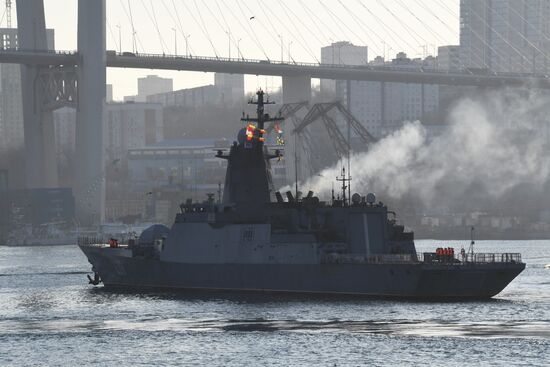 Russia Navy Warships Returning