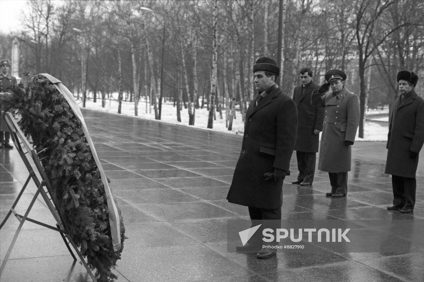 Foreign Minister of Romania Ilie Vaduva visits USSR