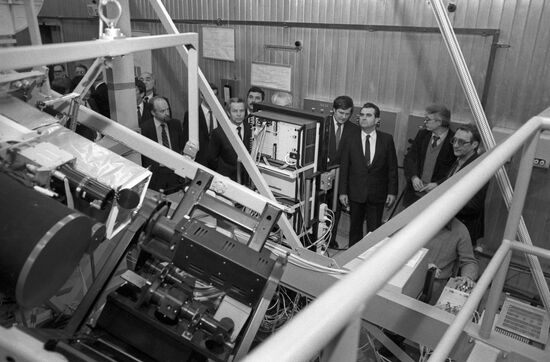 Foreign Minister of Romania Ilie Vaduva visits USSR