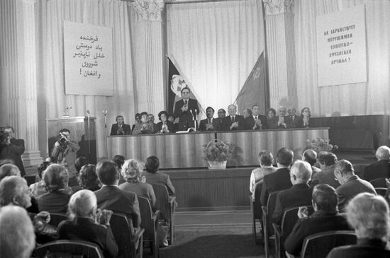 Meeting at House of Friendship with Peoples of Foreign Countries