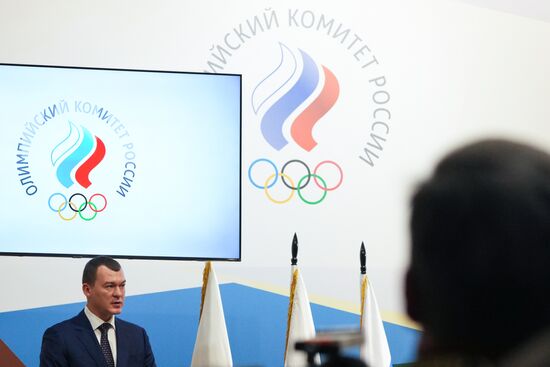 Russia Olympic Committee President Election