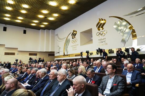 Russia Olympic Committee President Election