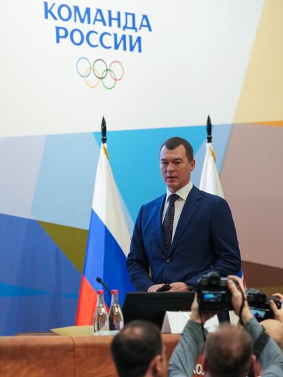 Russia Olympic Committee President Election