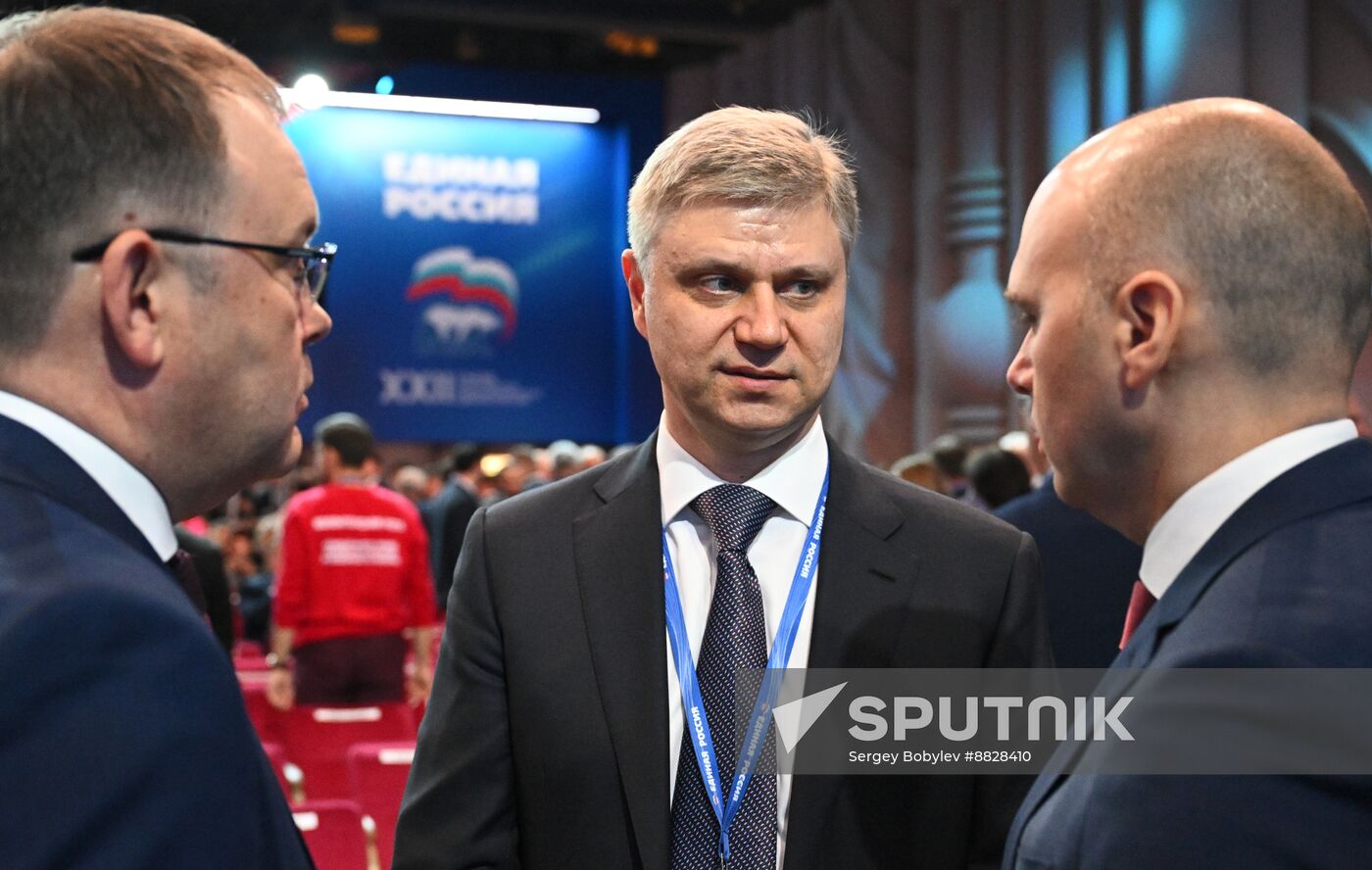 Russia Putin UR Party Congress