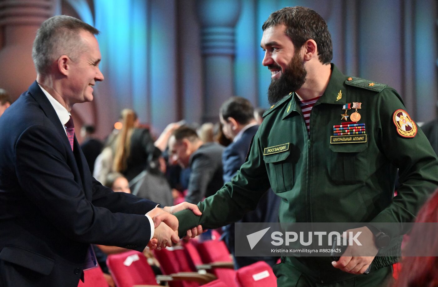 Russia Putin UR Party Congress