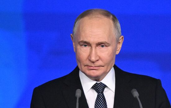 Russia Putin UR Party Congress